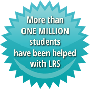 More than One Million students have been helped with LRS